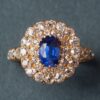 sapphire and diamond ring