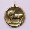 Taurus zodiac pendant