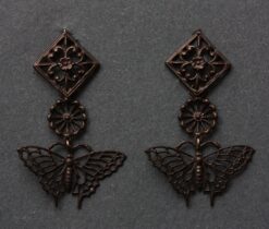 'Fer de Berlin' butterfly earrings