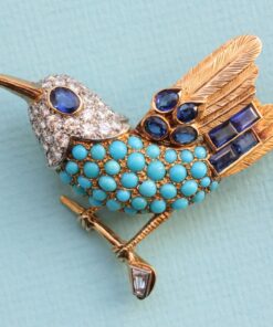 bird brooch