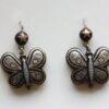 pique butterfly earrings