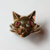 gold cat ring