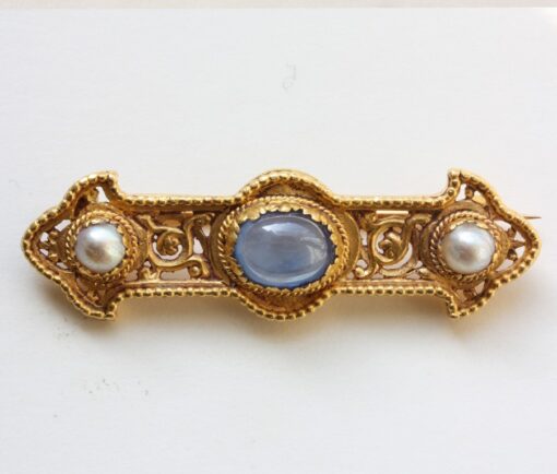 medieval style brooch