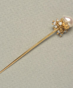neo etruscan pearl stickpin