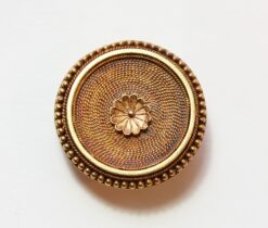 neo etruscan gold brooch