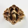 neo-gothic gold ring