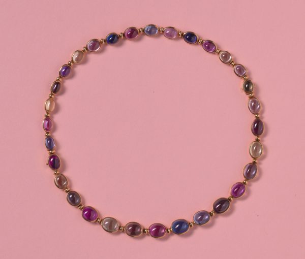 bulgari sapphire necklace