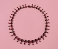 garnet necklace