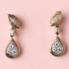 diamond and gold cartier earrings
