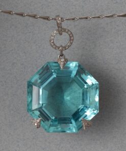 Georges Fouquet Aquamarine Pendant