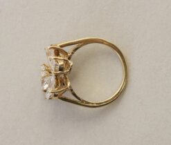 diamond clover ring