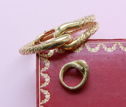 Cartier Paris gold knot set