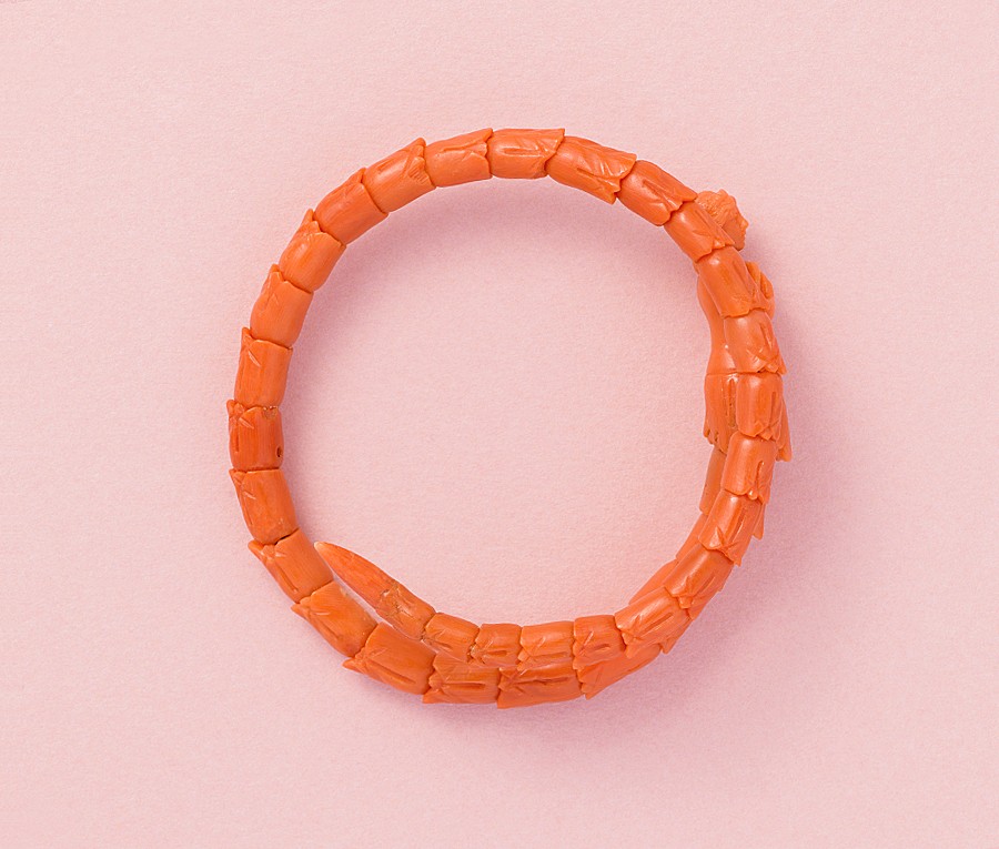 coral seamermaid bracelet