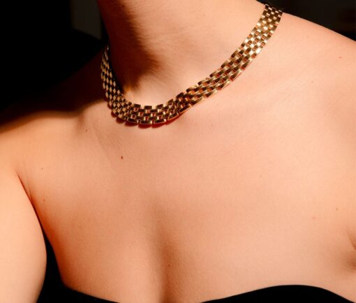 gold cartier necklace