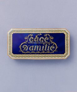 gold enamel and diamond gage d'amitie box