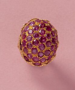 Ruby and gold Buccellati ring