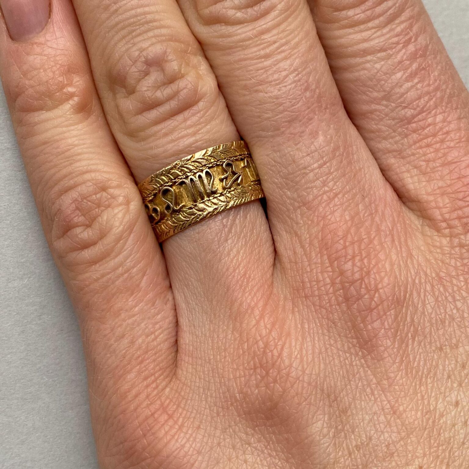 gold zodiac ring