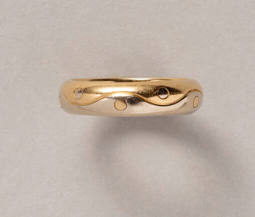 bi- color gold Bulgari ring