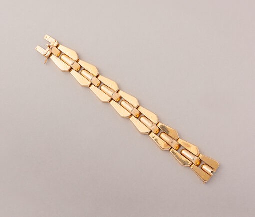 gold tank bracelet