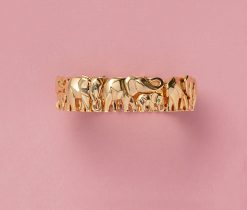 Gold Elephant Cartier Kandy bracelet