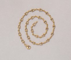 gold strirrup chain