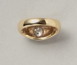 gold and diamond ring 
