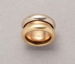 secret gold band ring Poiray