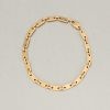 Cartier gold tab link bracelet