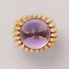 gold ring with amethyst