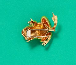 van cleef & arpels frog brooch