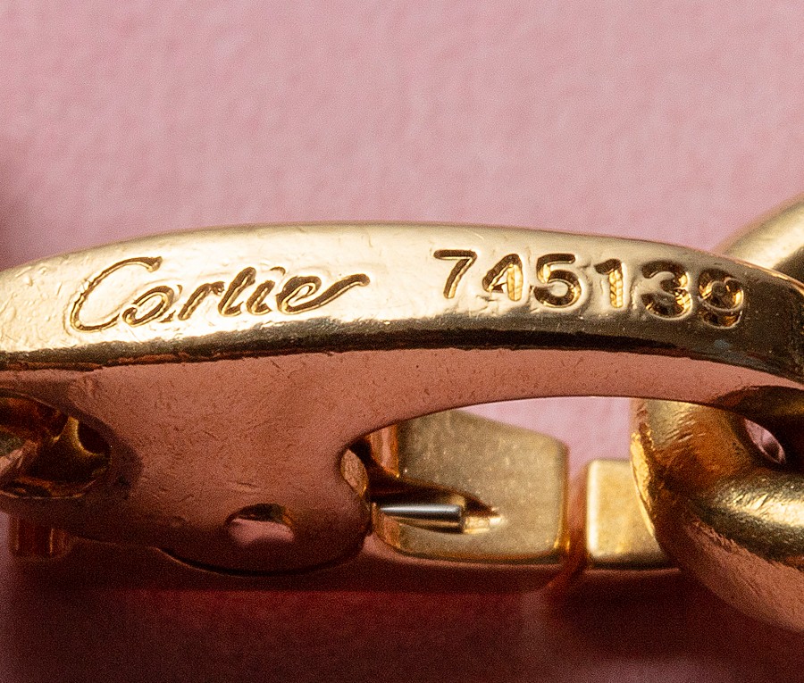 gold cartier charm bracelet