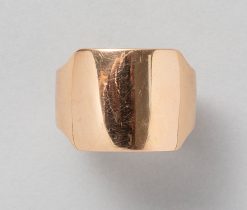 gold Cartier Santos ring