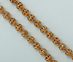 gold beads