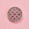ruby and diamond brooch