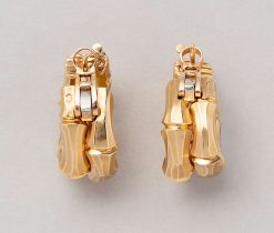 bamboe cartier oorbellen