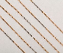 platinum and gold necklace