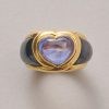 bulgari sapphire heart ring