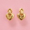 bulgari heart earrings