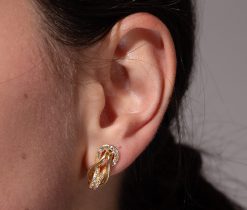 cartier knot earrings