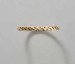 tri-color gold vca bangle
