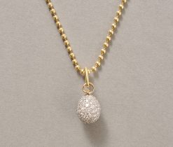 diamond egg charm