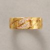 An 18-carat gold ring with a chain link set with diamonds, signed and numbered: Cartier, NV9891, model Dona. weight: 15.85 g ring size: 17.5 mm / 7 1/4 US / 55 width: 0.8 cm