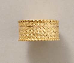 gold hermes box