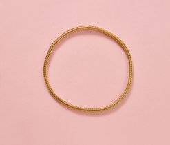 antique gold collier