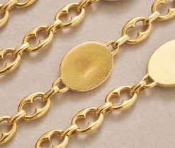 Gold Cartier Georges Lenfant Long chain