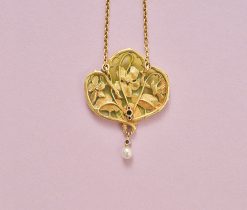 art nouveau pendant