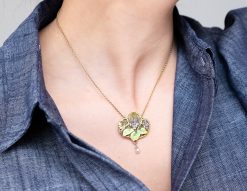 art nouveau pendant