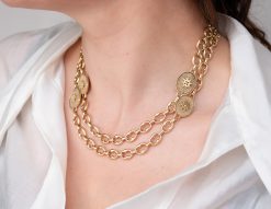 Gold Cartier Georges Lenfant Long chain