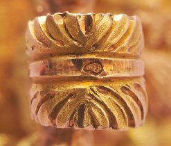 gouden hanger met amethist - Afbeelding 4
