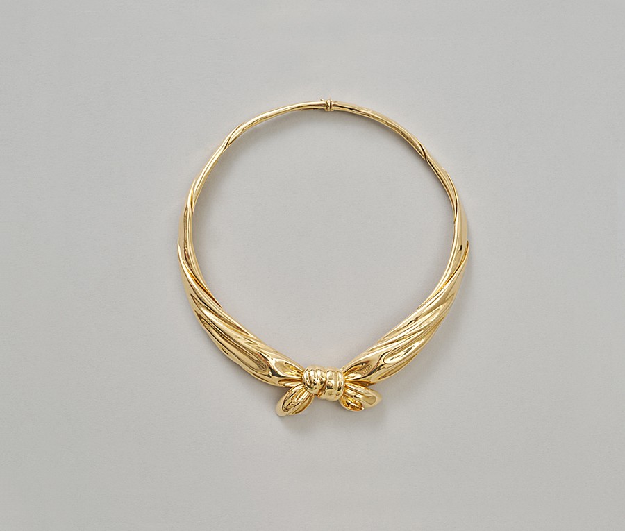 van cleef & arpels bow necklace